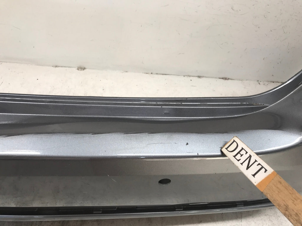 Rear Bumper Cover Gray 2020 2021 Nissan Sentra S/SV w/Sensor Holes OEM