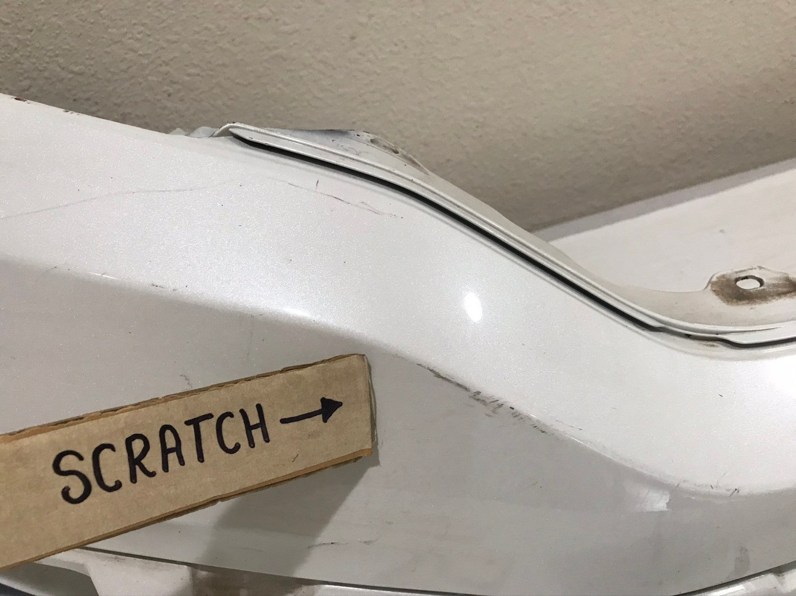 Front Upper Bumper Cover White 2020-2022 Honda CR-V CRV 71101-TLA-000 OEM
