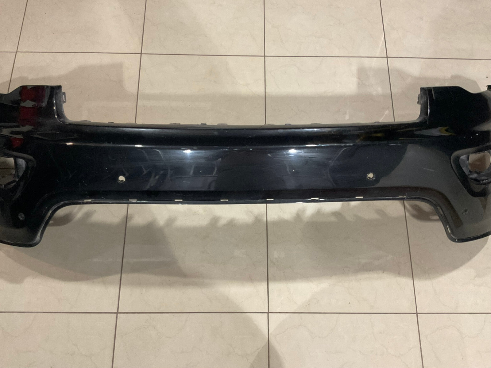 Front Bumper Cover Black Jeep Grand Cherokee 2017-2020 CAPA