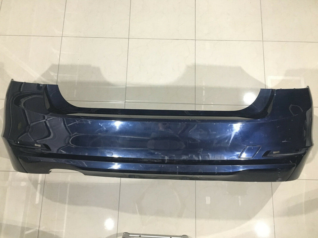 Rear Bumper Cover BMW 328i/328i xDrive Base w/o Sensor H w/Trim Lines 12-15 OEM