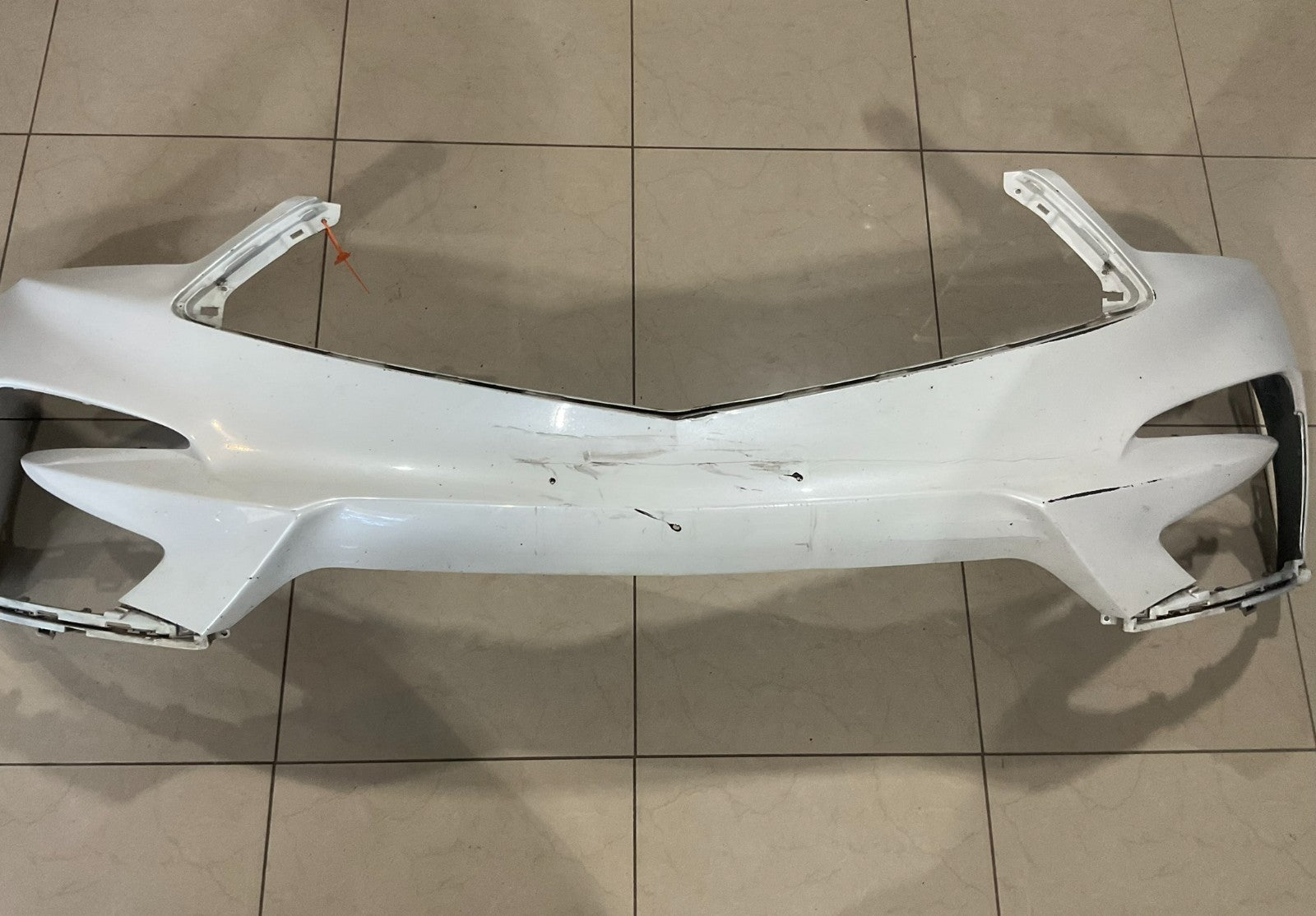 Front Bumper Cover White 2022-2024 Acura RDX 71101+tjb+a000 OEM