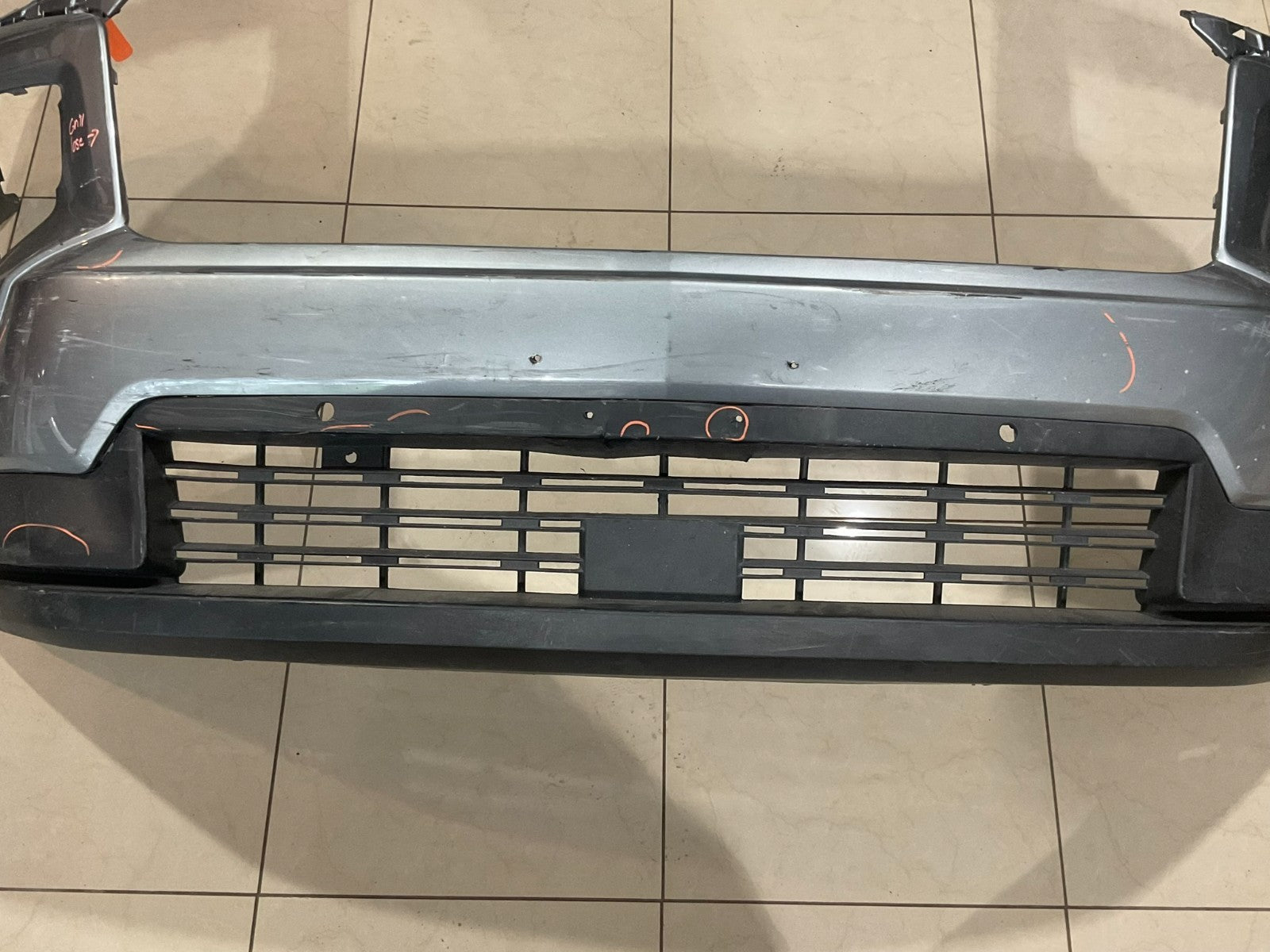 Front Bumper Cover Grey Chevrolet Traverse 2025 CAPA