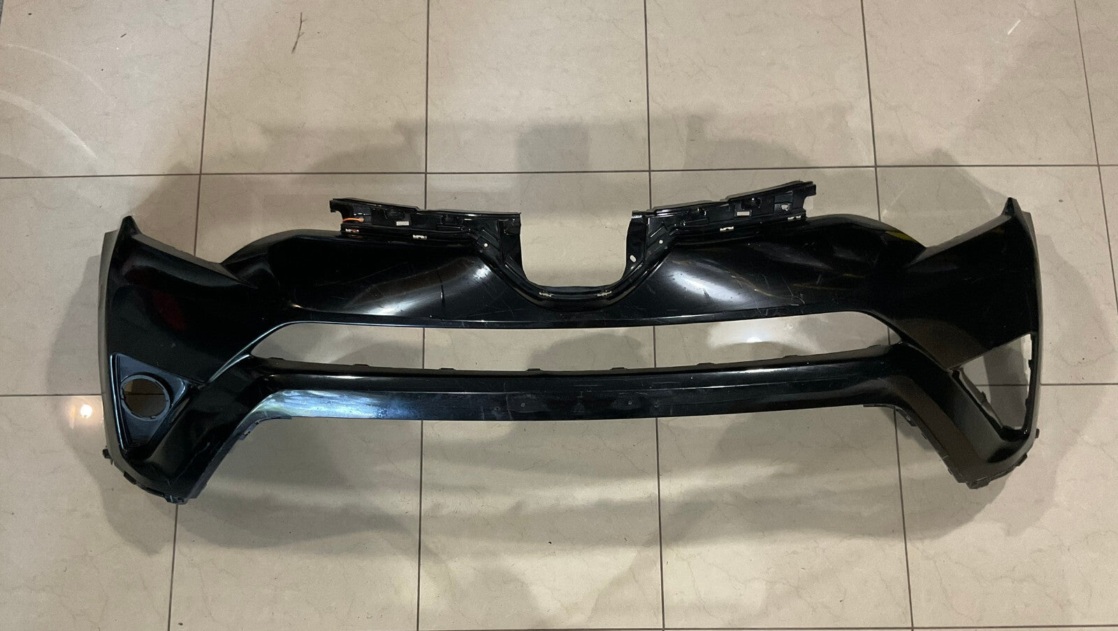 Front Bumper Cover Black 2016-2018 Toyota Rav-4 Rav4 52119-0r150 OEM