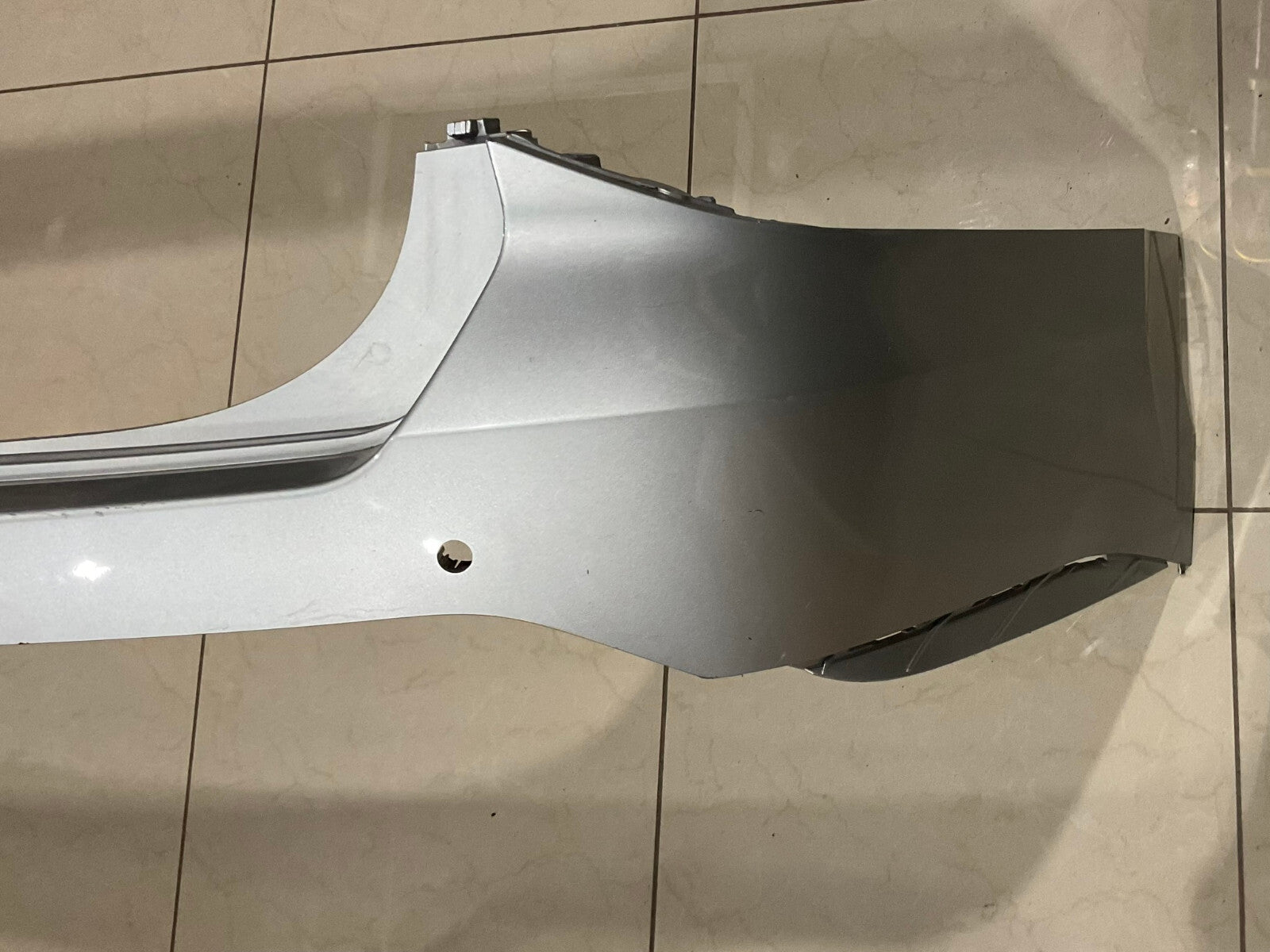 Rear Upper Bumper Cover Grey Hyundai Palisade 2023 2024 86611-SBCA0 OEM