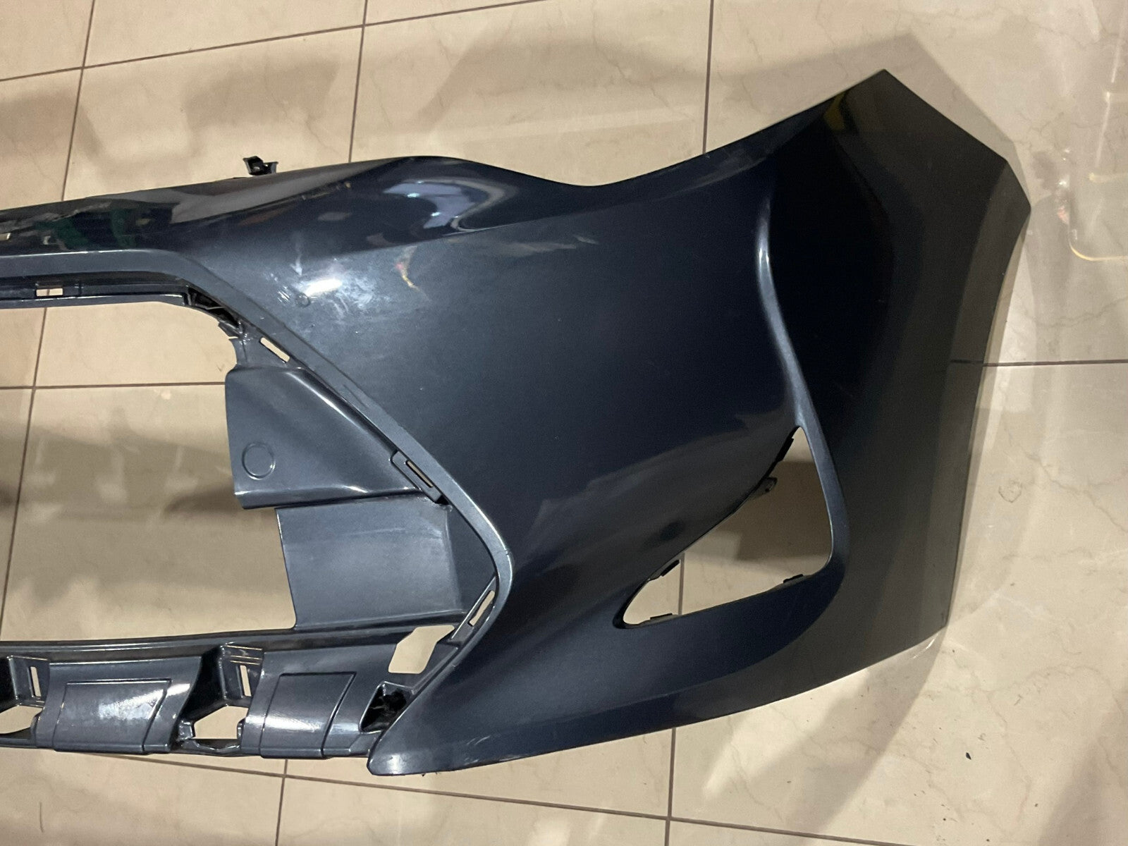 Front Bumper Cover Grey Toyota Corolla L/LE/LE Eco/XLE 2017-2018 52119+02L40 OEM