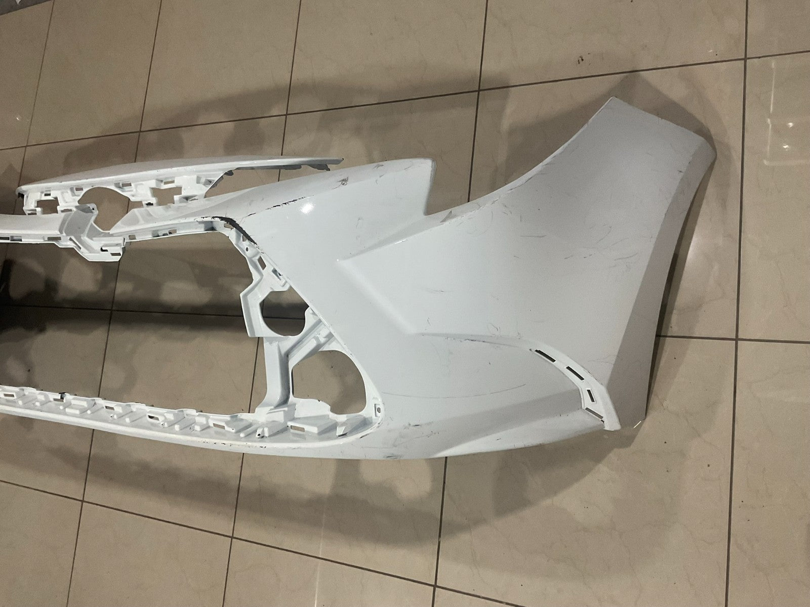 Front Bumper Cover White 2020 2021 2022 Toyota Corolla L,LE,XLE CAPA