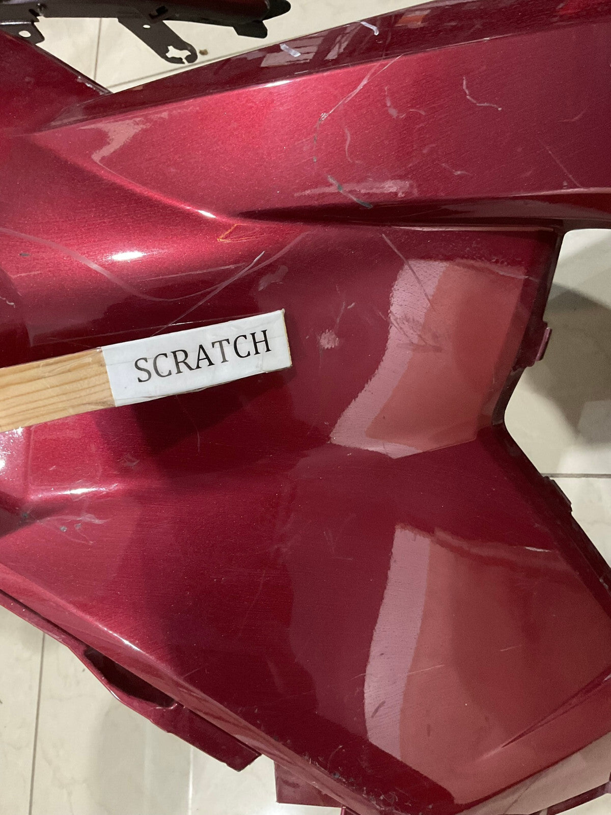 Front Bumper Cover Red Toyota RAV4 2019-2021 52119-0R200 OEM