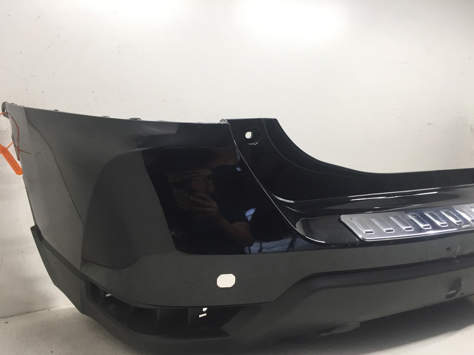 Rear Bumper Cover Nissan Rogue S SL SV SV Hybrid SL Hyb w/Sensor Hole 17-19 OEM2