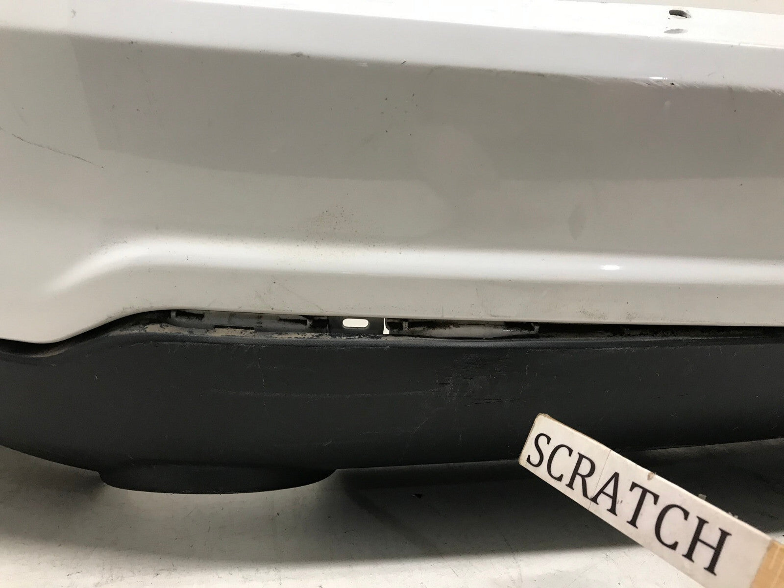 Rear Upper Bumper Cover Ford Edge White 11-14 BT43-17F001-ACW OEM2