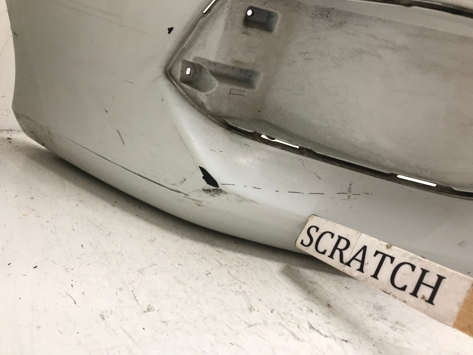 Rear Bumper Cover White Honda Civic Sedan 2016-2018 71501-TBA-A000 OEM