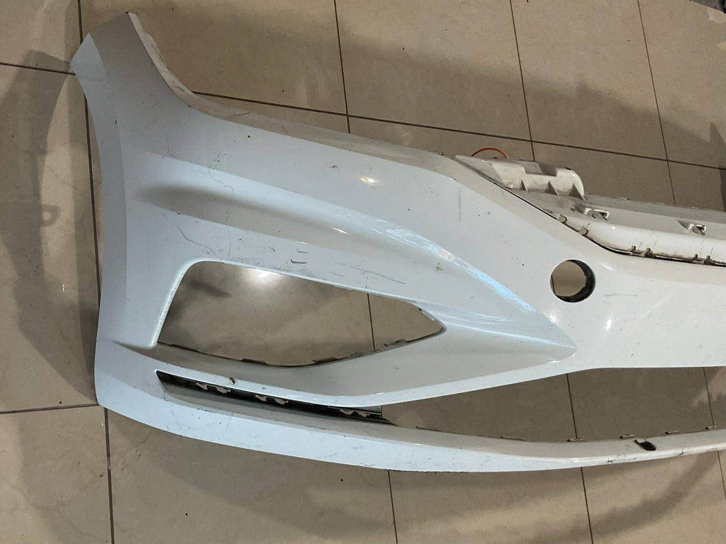 Front Bumper Cover White 2013-2017 Volkswagen Jetta 17a+807+221 OEM