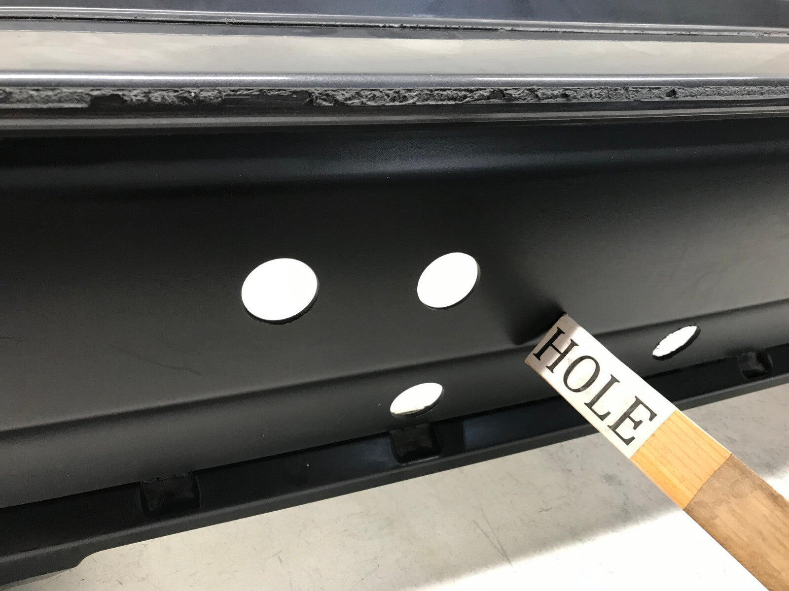 Rear Bumper Cover Subaru Outback w/Sensor Holes Gray 2020 57704AN31A OEM5