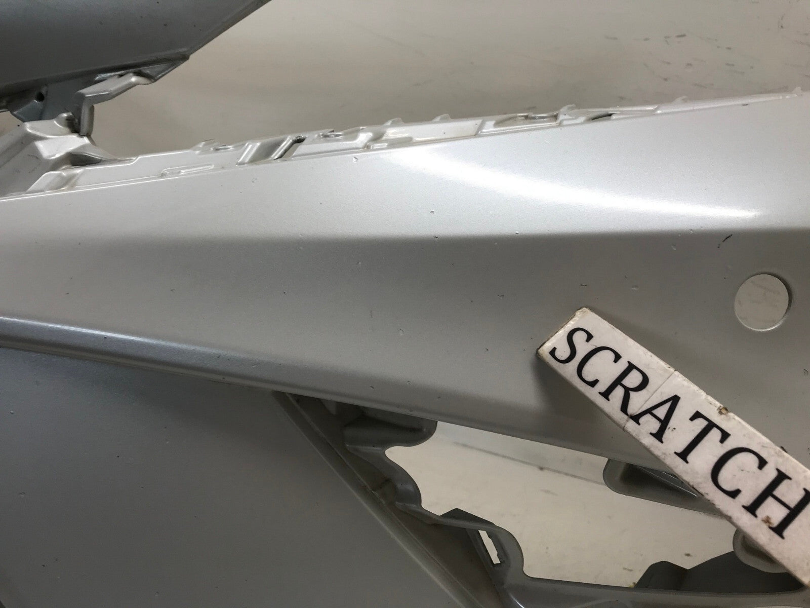 Front Bumper Cover White 21-22 Toyota Camry SE/XSE/Hybrid SE w/Sensor Holes OEM