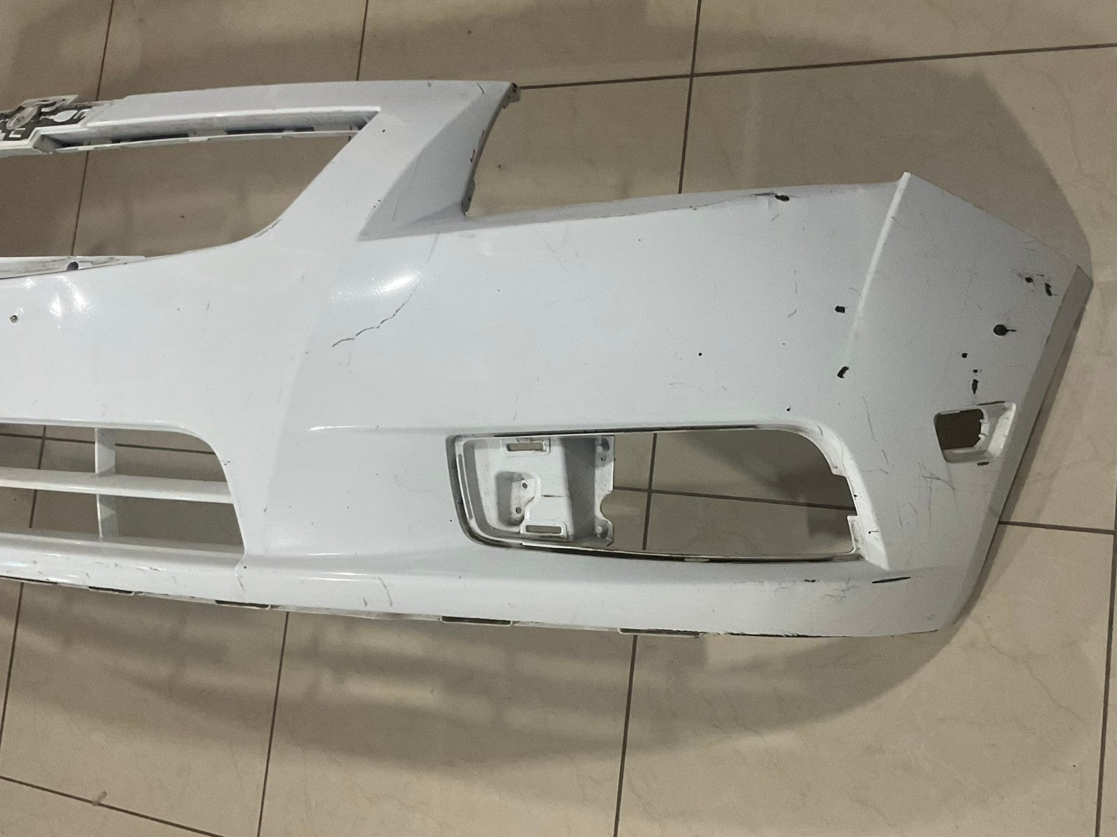 Front Bumper Cover White 2011-2014 Chevrolet Cruze CAPA