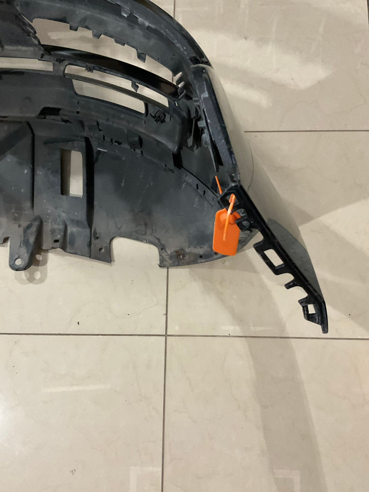 Front Bumper Cover Black 2013-2017 Land Rover L405 CK52-17F003 OEM