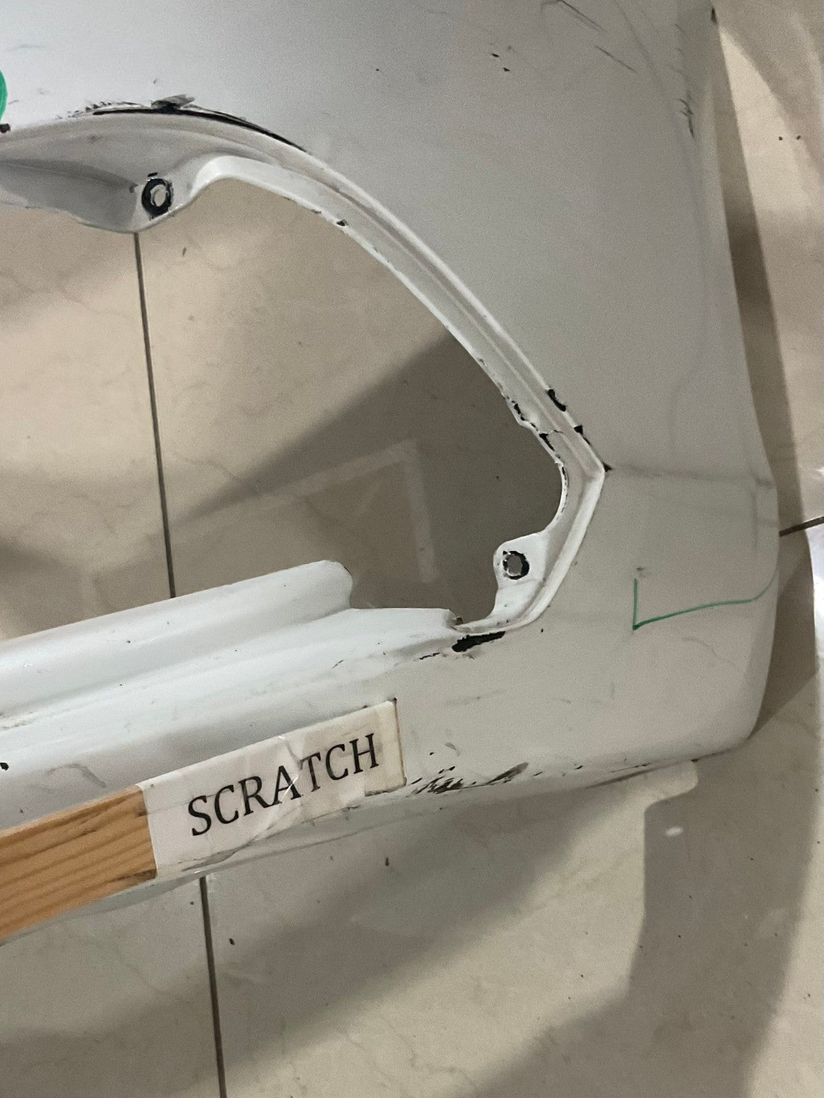 Front Bumper Cover White 2018 2019 2020 Acura TLX 71101+TZ3+A200 OEM