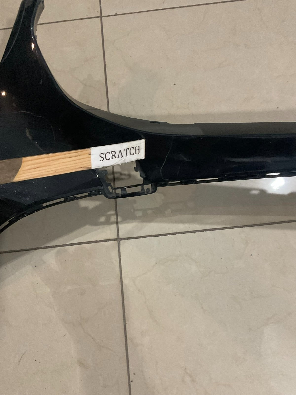 Front Bumper Cover Black 2020-2021 Mercedes - Benz GLC300 a253+885+80+02 OEM