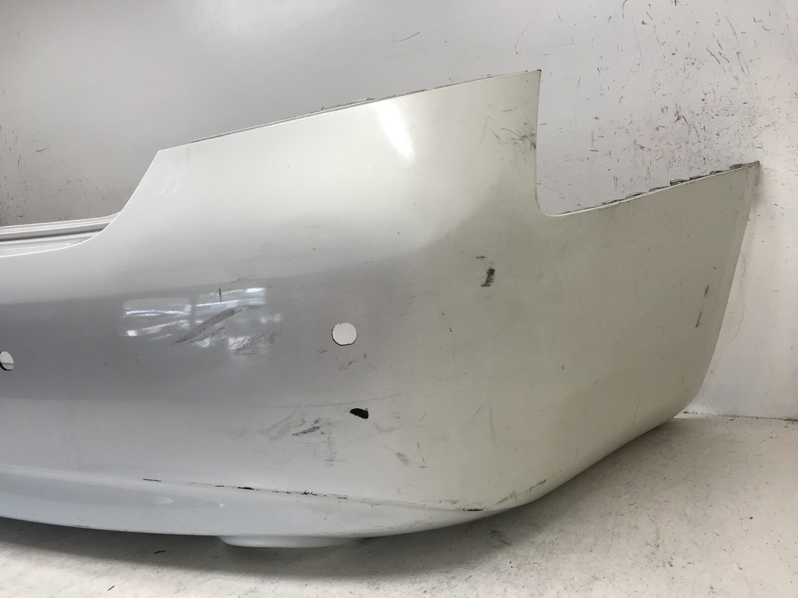 Rear Bumper Cover Infiniti G25 G37 w/Sensor Holes 10-13 85022-1NF0H OEM2