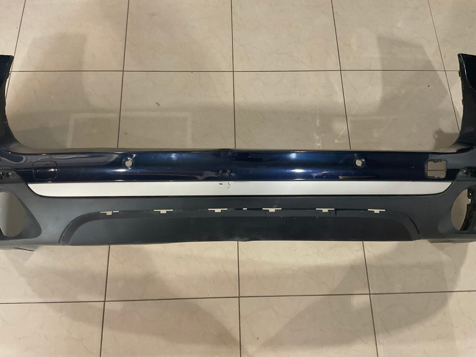 Rear Bumper Cover Blue 2014 2015 2016 BMW X5 F15 5112+7294392 OEM