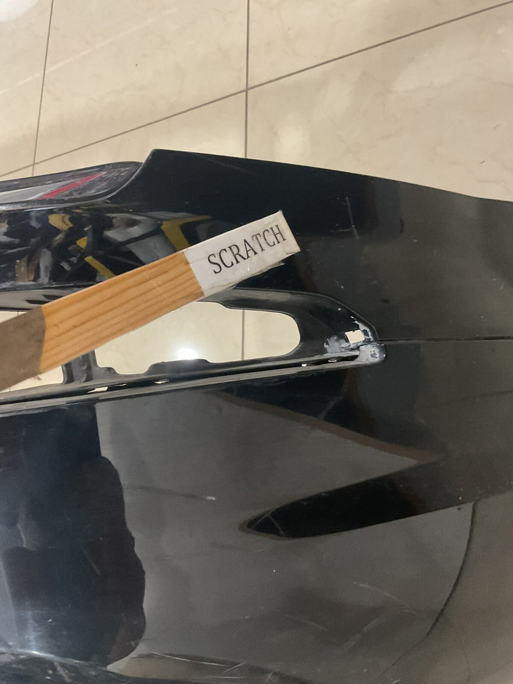 Rear Bumper Cover Black Audi Q7 2017 2018 2019 4M0+807+511 OEM