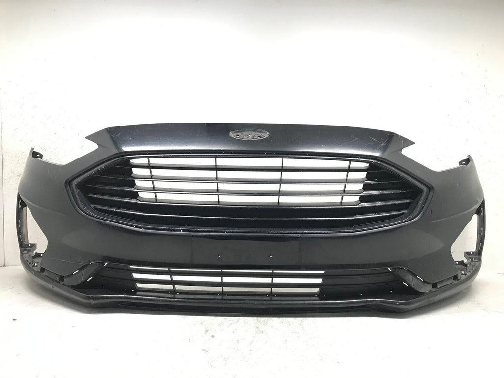 Front Bumper Cover Black 2019 2020 Ford Fusion KS73-17757-A OEM