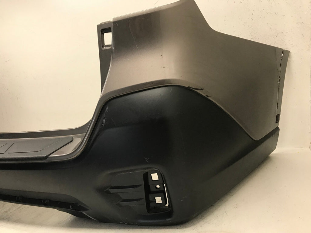 Rear Bumper Cover Gray Subaru Forester 2019 2020 w/Sensor Holes 57704AN31A OEM