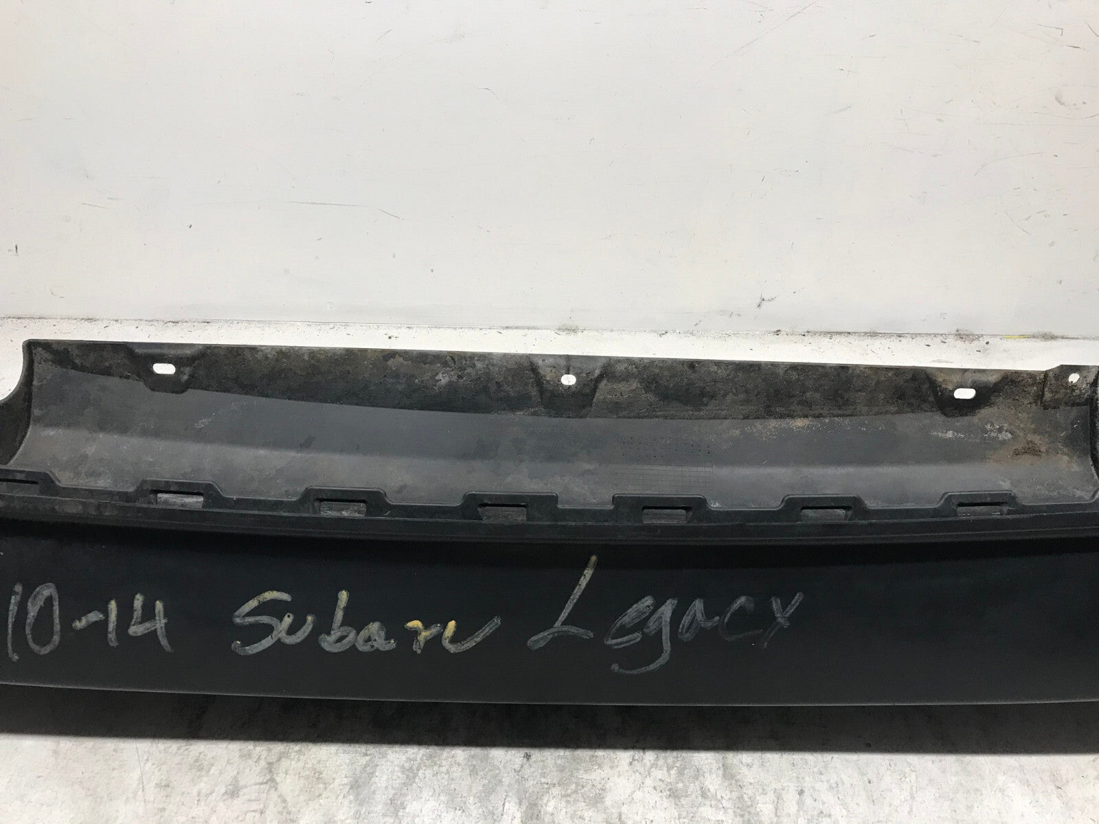 Rear Bumper Cover Black Subaru Legacy GT/Limited/Premium 10-14 CAPA