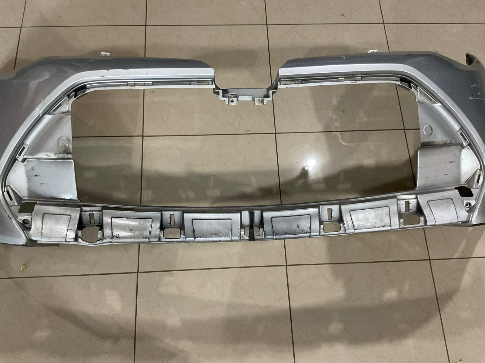 Front Bumper Cover Silver 2017-2018 Toyota Corolla 52119-02L40 OEM