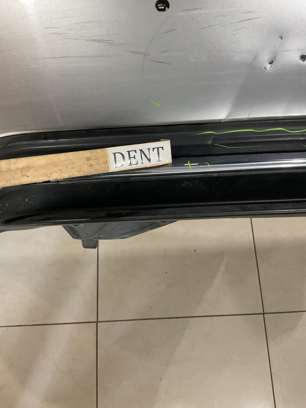 Rear Bumper Cover Silver 2016-2019 Lexus RX350 RX450H 52159+48310 OEM