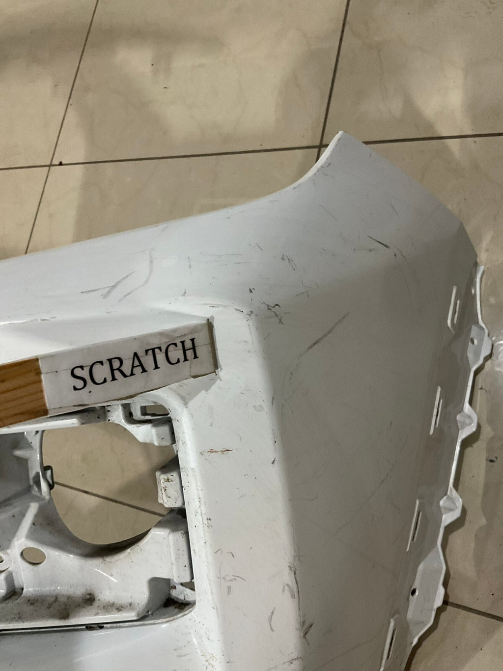 Front Bumper Cover White 2019-2023 Toyota RAV4 Adventure/TRD 52119-0R020 OEM