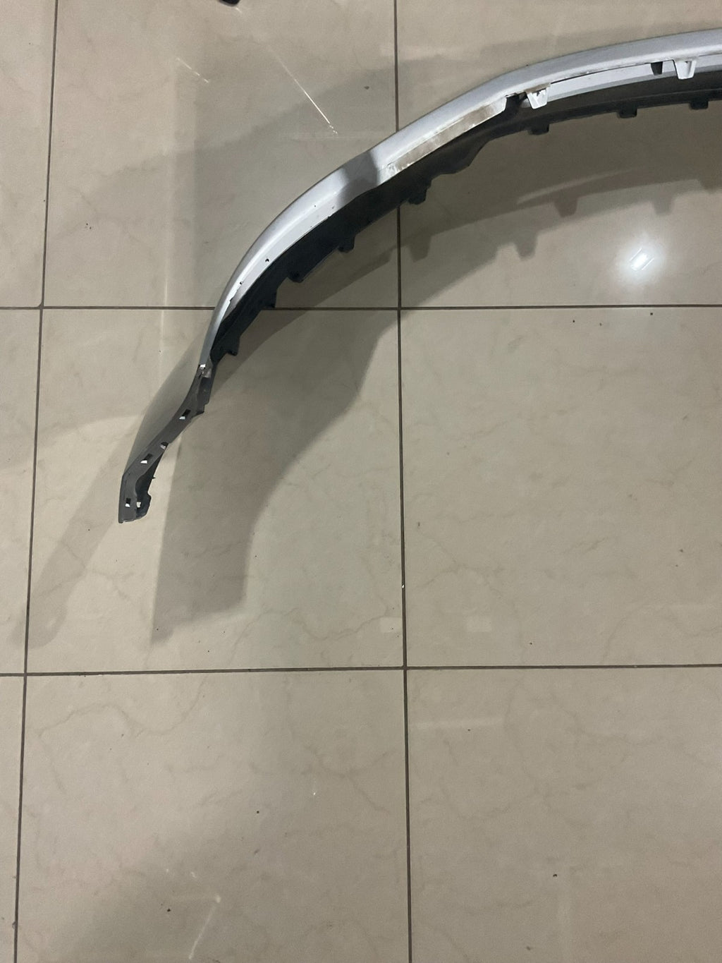 Front Bumper Cover Silver 2007-2010 Ford Edge 7t43+17f003-aa OEM