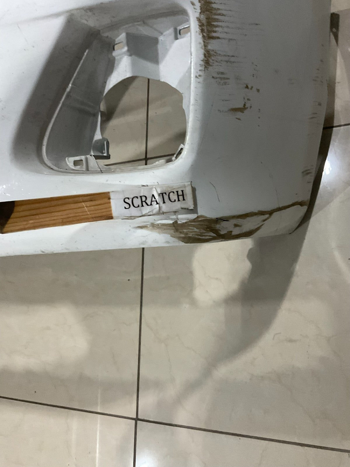 Front Bumper Cover White 2009 2010 Toyota Corolla Sedan CAPA
