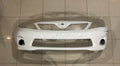 Front Bumper Cover White 2009 2010 Toyota Corolla Sedan CAPA
