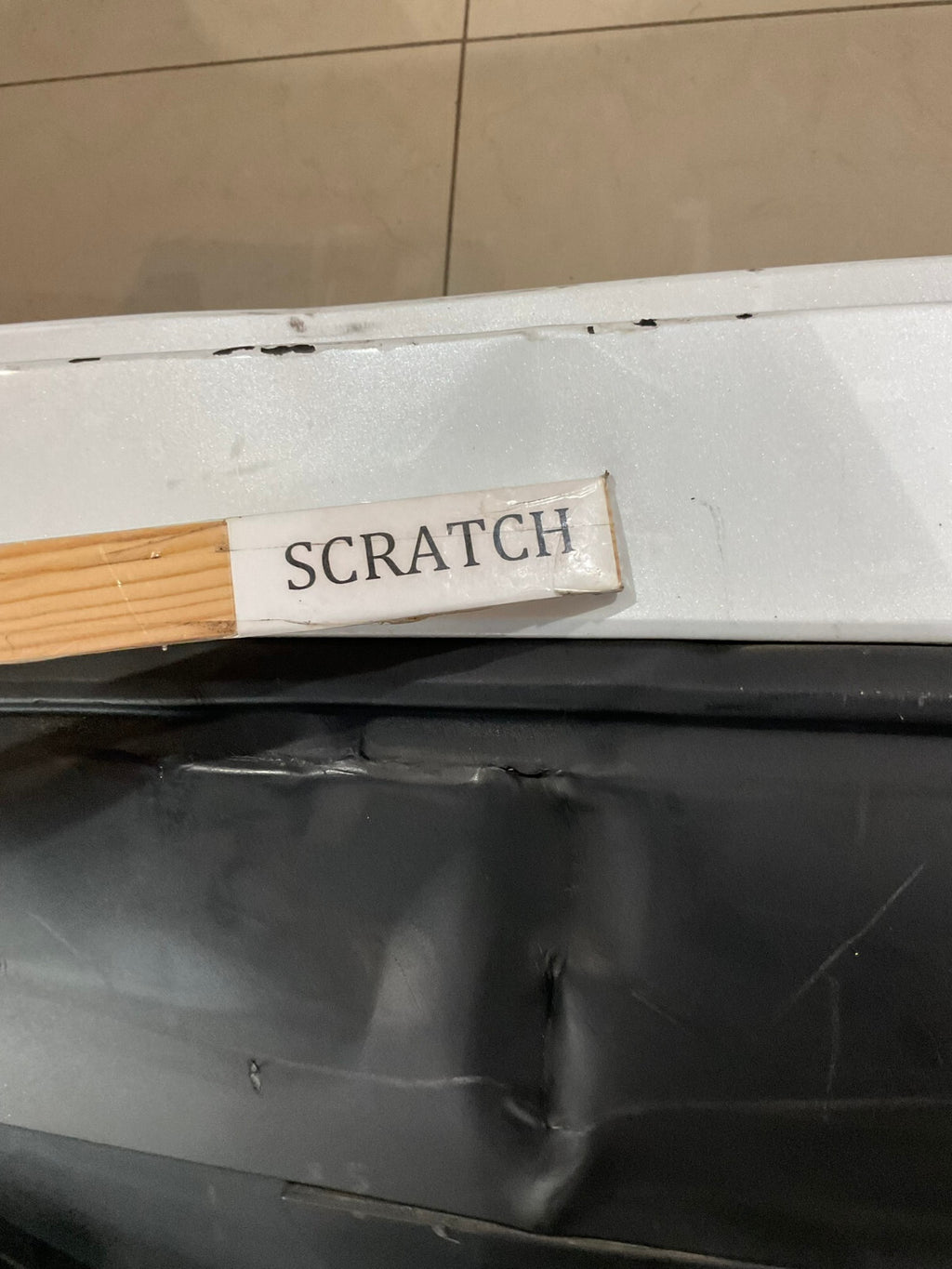 Rear Bumper Cover White 2022-2024 Tesla Model Y 1493735-TX-A OEM