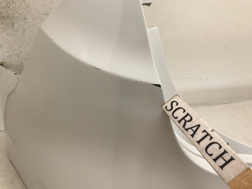 Rear Upper Bumper Cover White Hyundai Santa Fe Sport 13-16 86611-4Z000 OEM