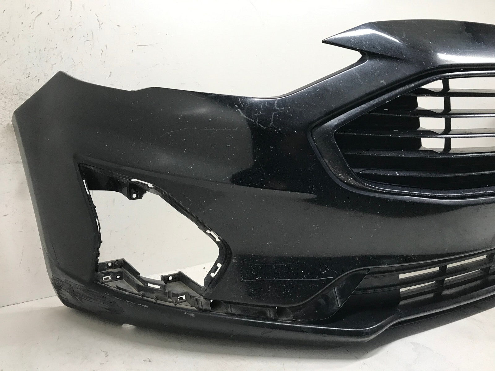 Front Bumper Cover Black 2019 2020 Ford Fusion KS73-17757-A OEM