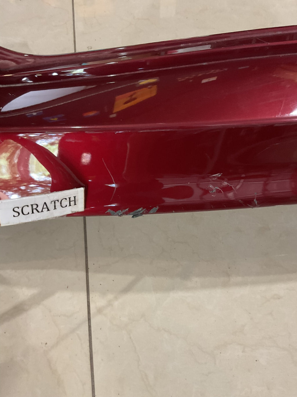Rear Bumper Cover Red 2017-2021 Chevrolet Chevy Trax 42392745 OEM