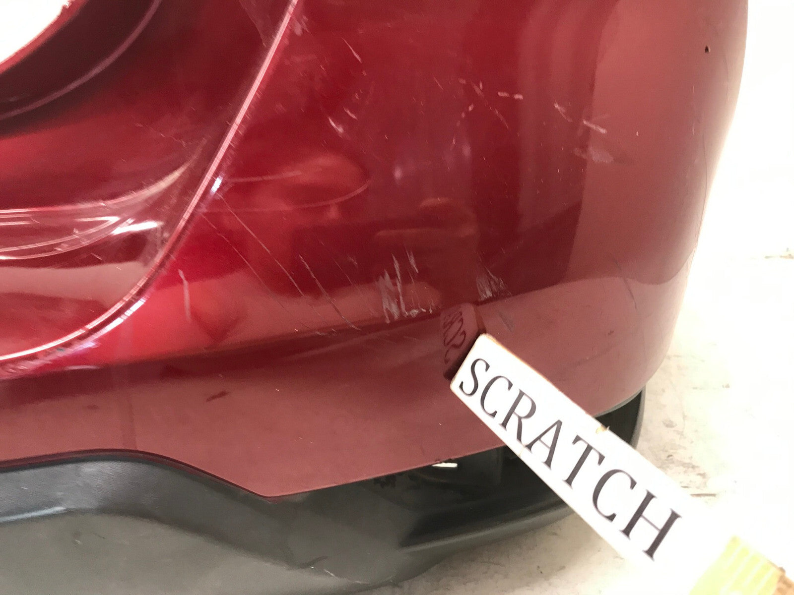 Front Bumper Cover Red 2017 Nissan Rogue S/SL/SV/SV Hybrid 85022-5HK0H OEM