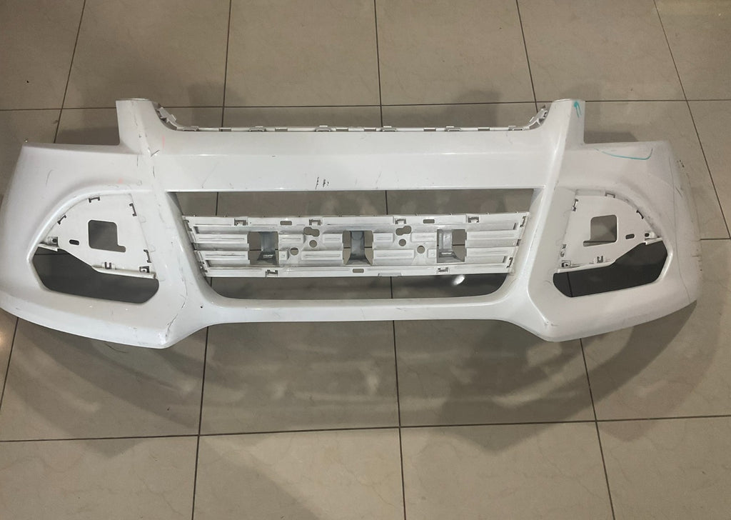 Front Bumper Cover White 2013-2016 Ford Escape cj54+17757+bgw OEM