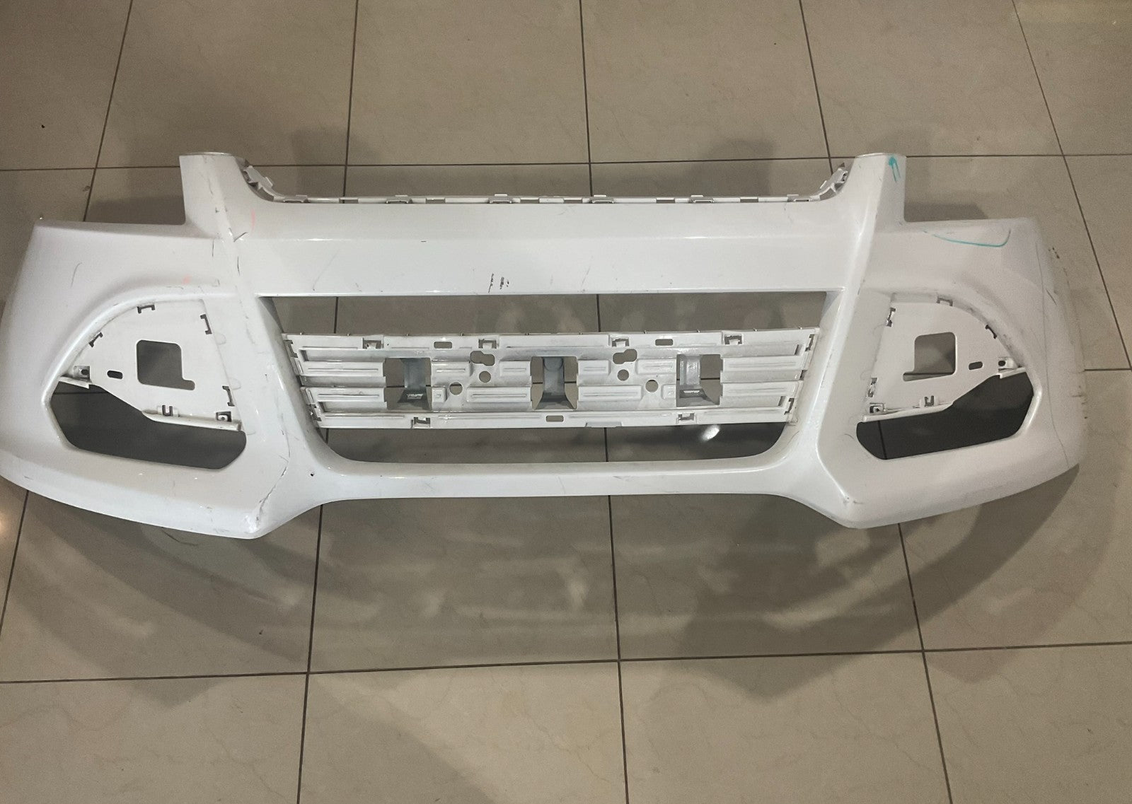 Front Bumper Cover White 2013-2016 Ford Escape cj54+17757+bgw OEM