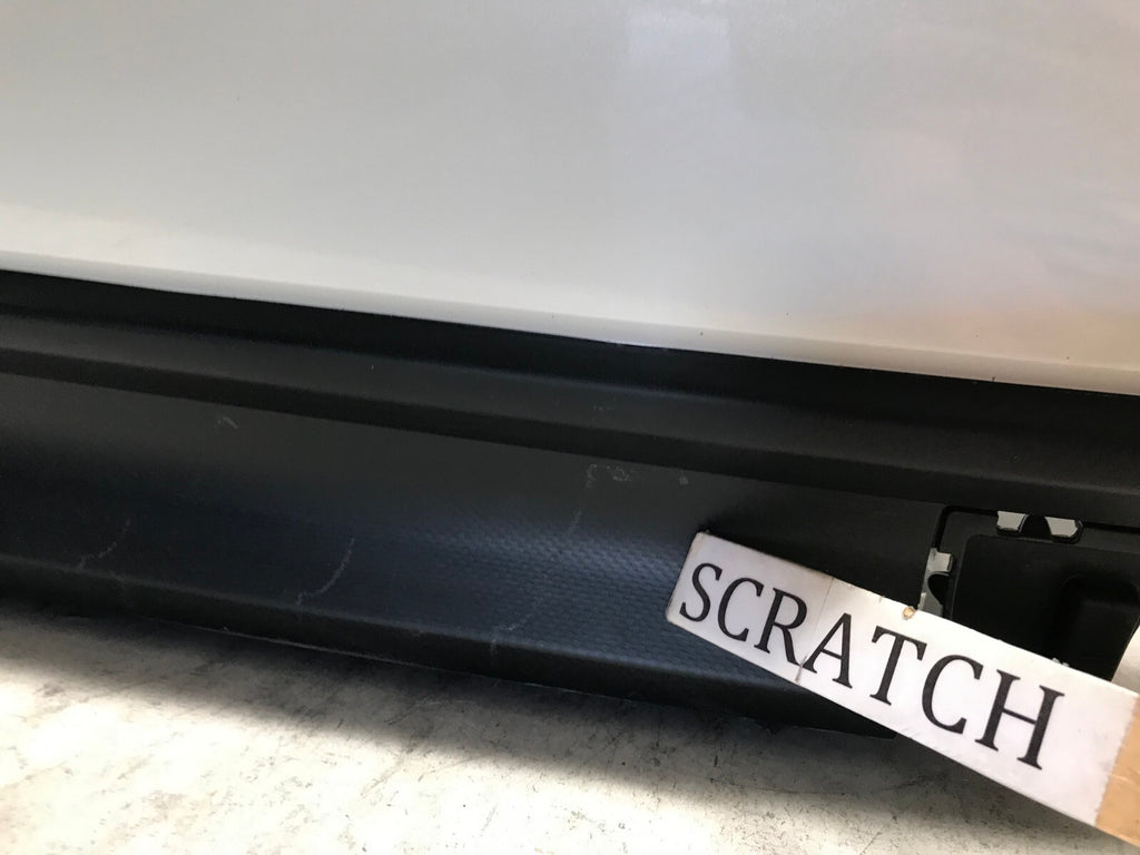 Rear Bumper Cover White 2020-2021 Subaru Legacy Base/XT/Sport w/Sensr Holes CAPA