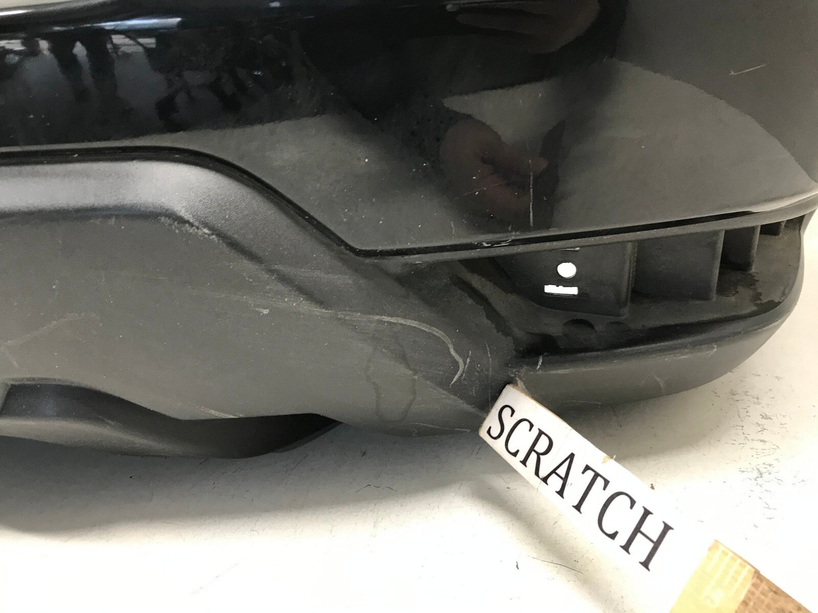 Rear Bumper Cover Nissan Rogue S SL SV Hybrid SL Black 17-19 85022-6FL0H OEM