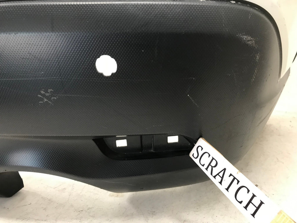 Rear Bumper Cover Subaru Ascent w/Sensor Holes White 2019 57704XC01A OEM2