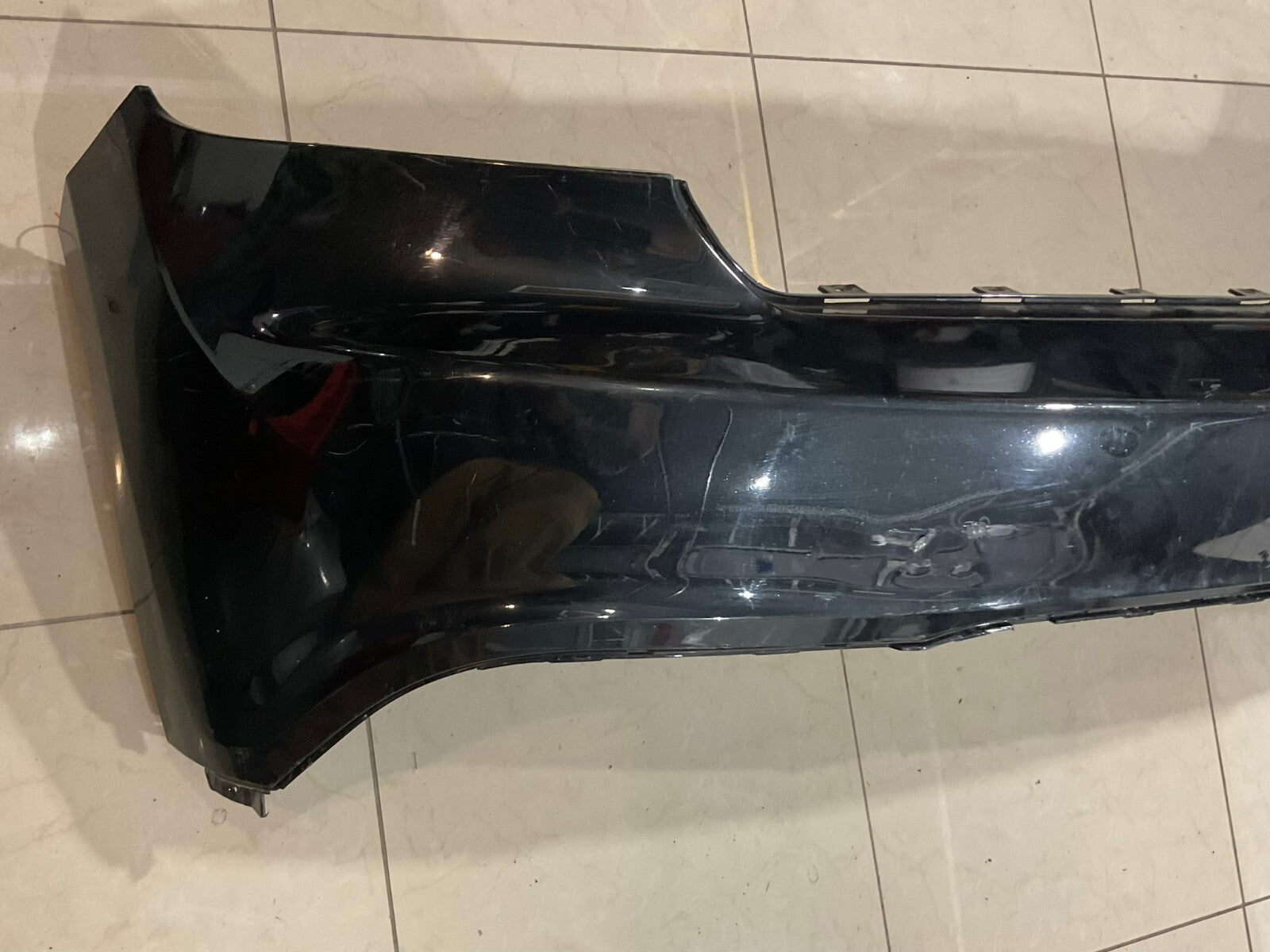 Front Bumper Cover Black 2015-2017 Dodge Durango 1XV03TRMAC OEM