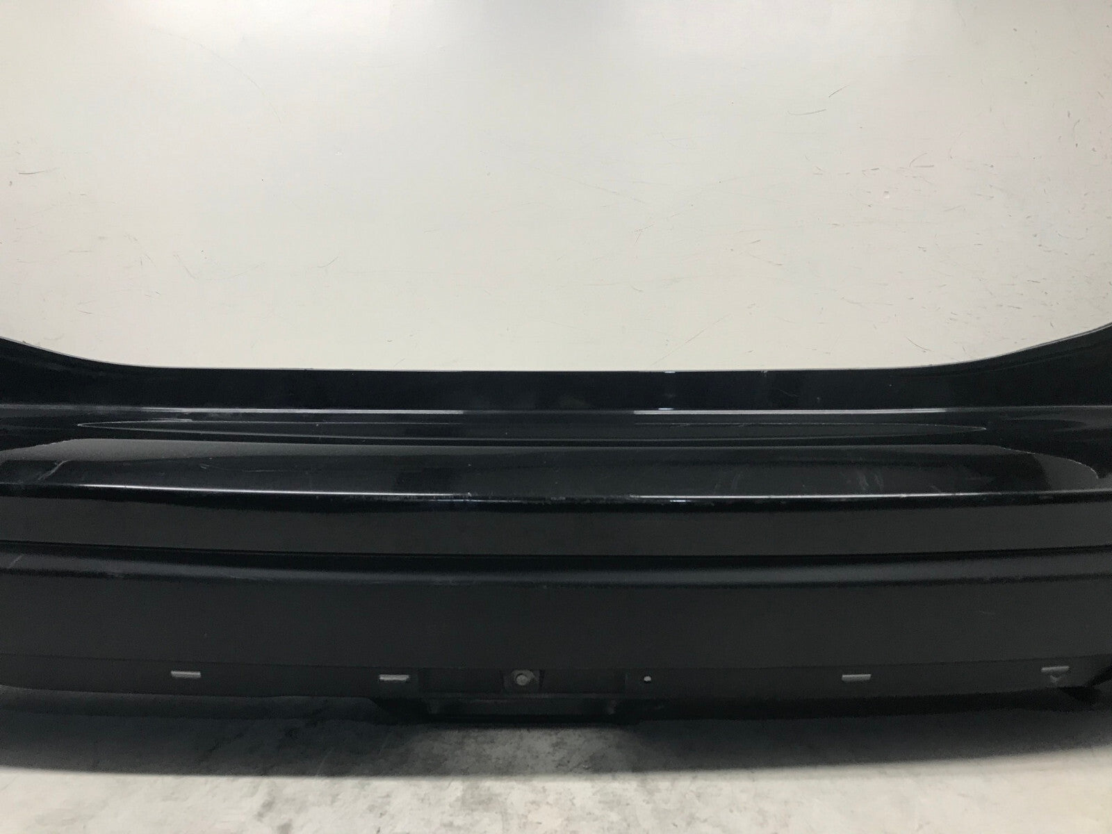 Rear Bumper Cover Black 2017 2018 2019 Nissan Rogue 85022-5HK0H OEM