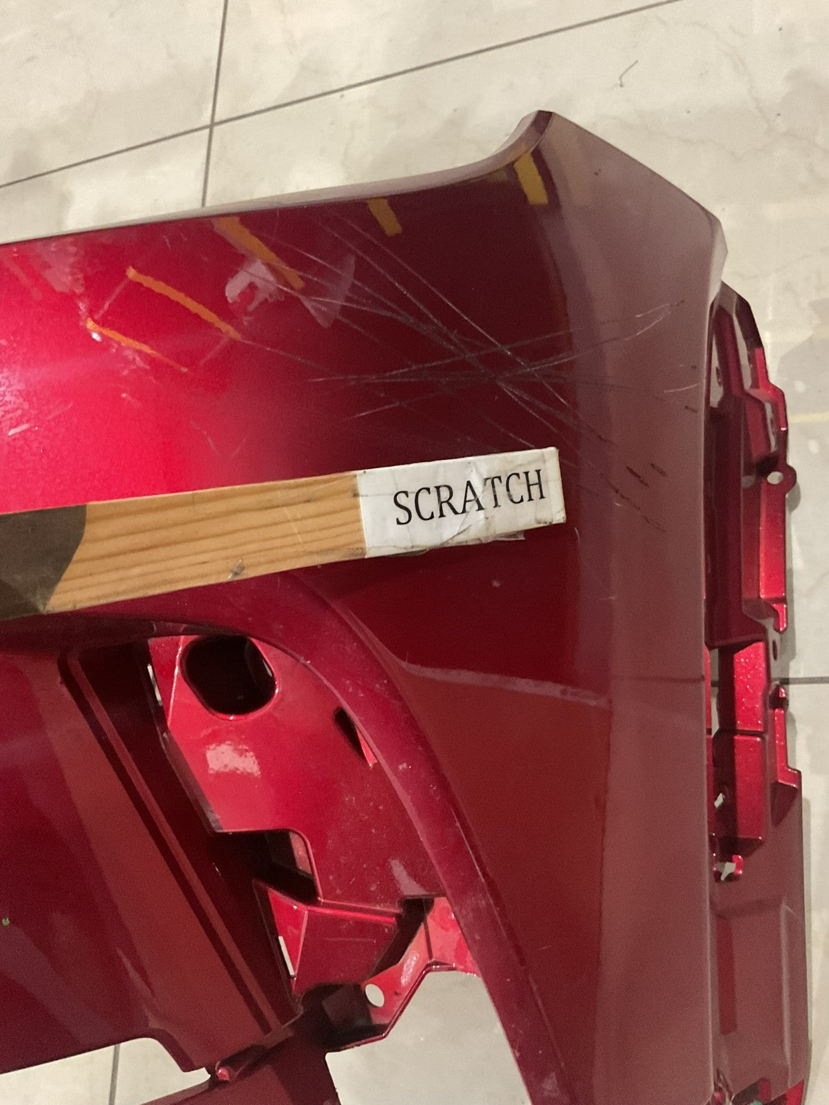 Front Bumper Cover Red 2023-2024 Mazda Cx-50 va40+50031 OEM