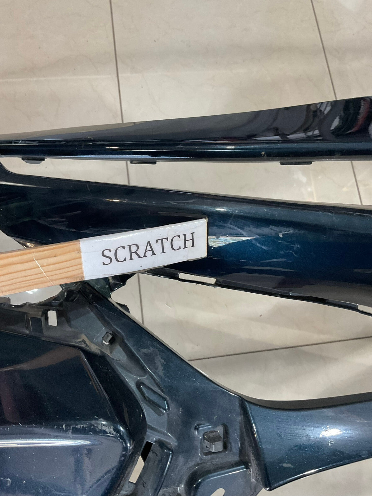 Front Bumper Cover Blue 2021-2023 Toyota Camry SE/XSE/Hybrid SE 52119-06E20 OEM