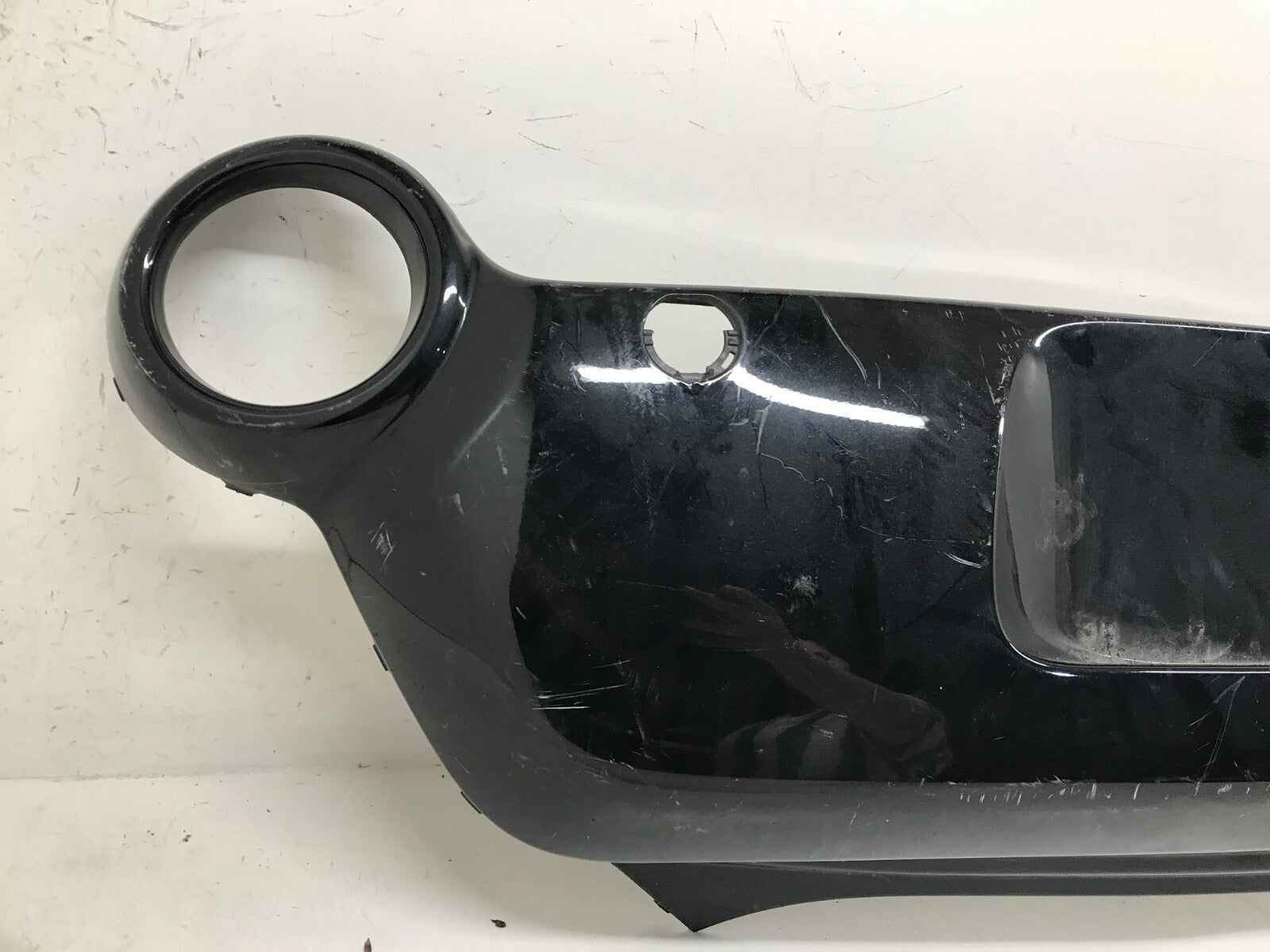 Rear Upper Bumper Cover Kia Soul Black 2014-2016 86611-B2100 OEM4