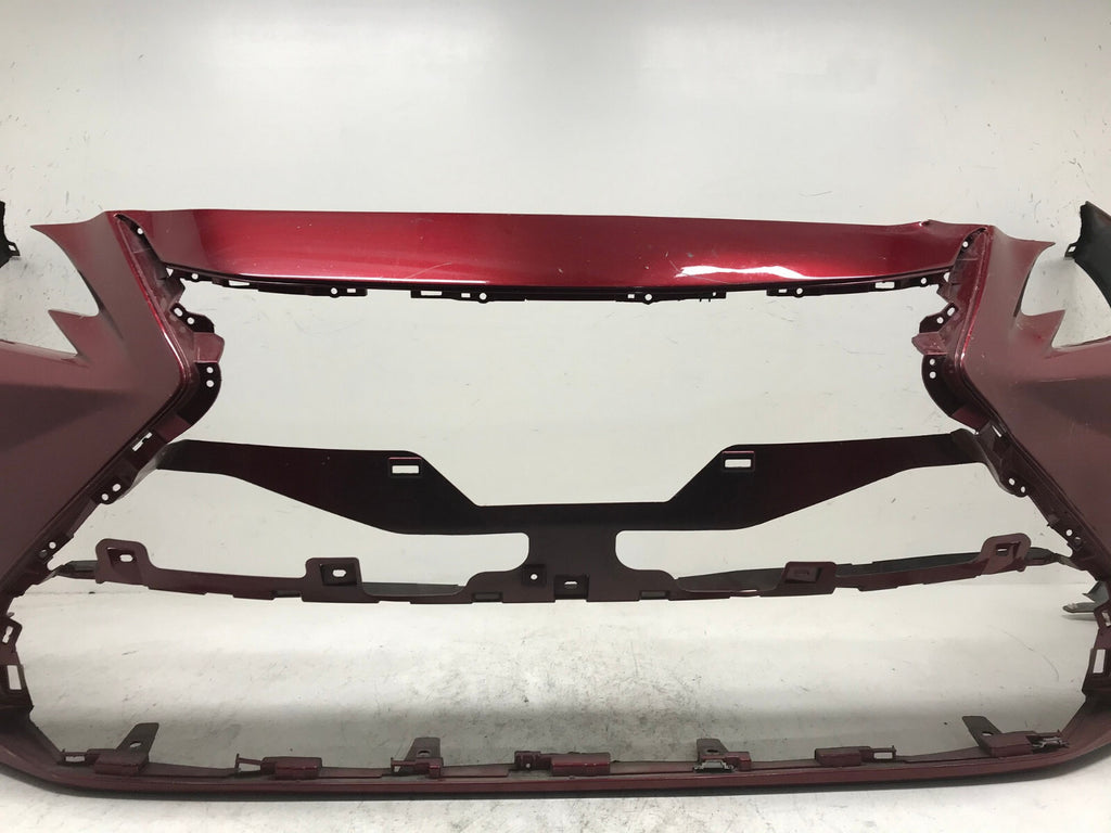 Front Bumper Cover Lexus ES350 Base w/Sensor Holes Red 2019 52119-06J00 OEM2