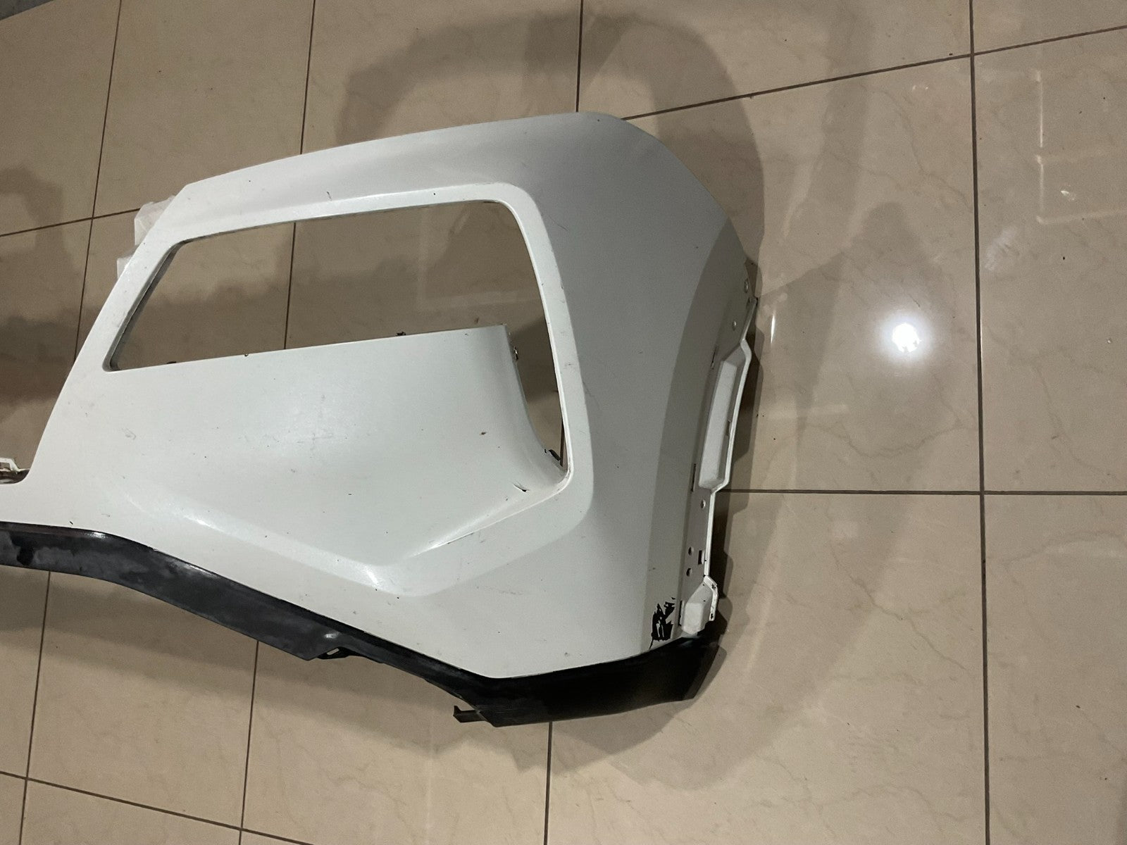 Front Bumper Cover White 2021-2023 Nissan Rogue SL Platinum CAPA